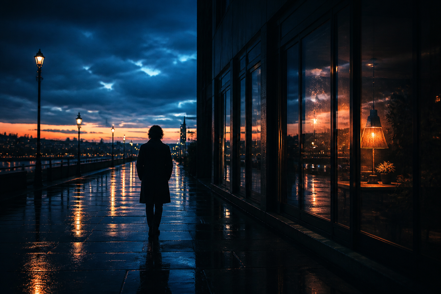 Giving a late day its chance visual