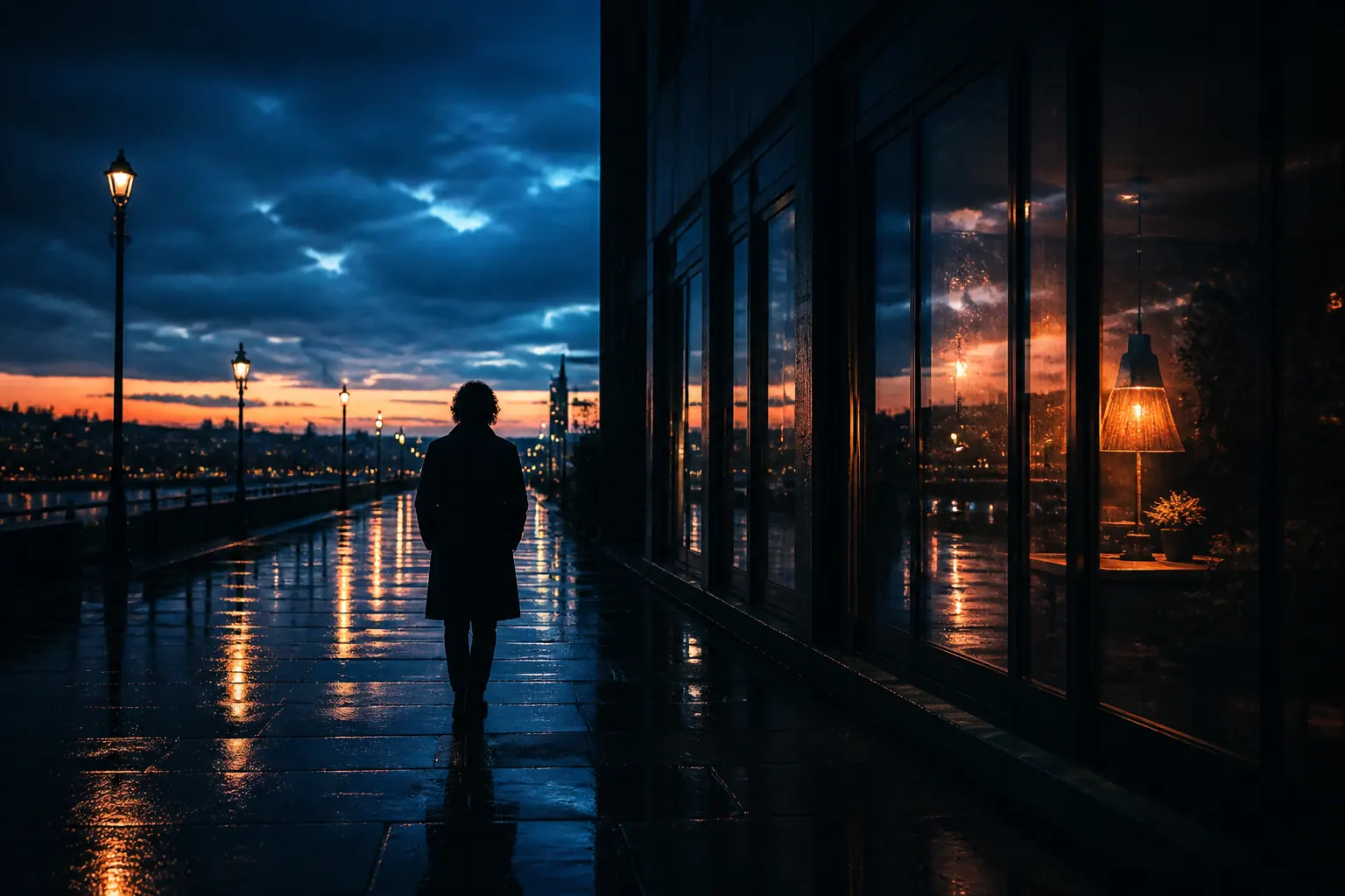 Giving a late day its chance visual